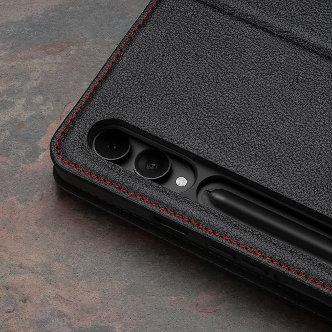 Black with Red Detail
