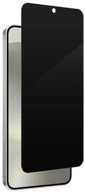 ZAGG Fusion Privacy Anti-Glare Samsung Galaxy S25 Ultra Screen Protector - Flexible Hybrid Polymer Matte Finish 2-Way Privacy Filter Recycled Materials InvisibleShield Easy Application
