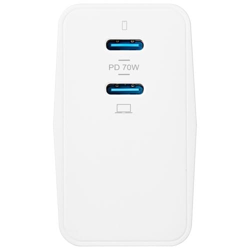 70W 2-Port USB-C Wall Accessory