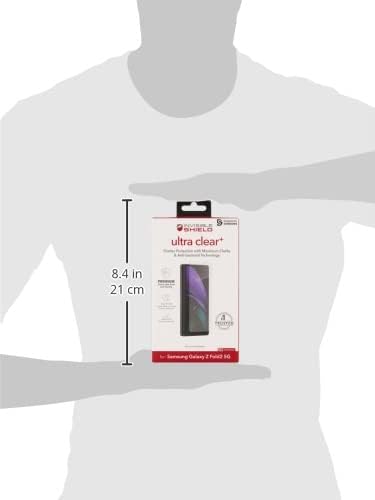 ZAGG InvisibleShield Ultra Clear - Military Grade Film Screen Protector - Made for Samsung Galaxy Fold 2 200206606