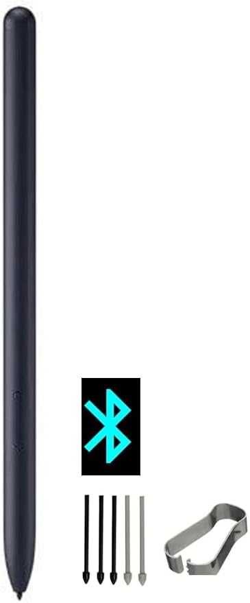 Galaxy Tab S8 Stylus Pen Replacement WithBluetooth for Samsung Galaxy Tab S8/S8+/S8 Ultra 5G All Verisons/Black