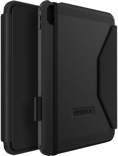OtterBox Defender for Business Folio Accessory (Folio ONLY) for iPad (A16) &amp iPad 10th Gen - Black (Non-Retail Packaging)