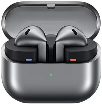 Samsung Galaxy Buds3 (2024 ANC) Water Resistant AI Real-Time Language Interpreter True Wireless Bluetooth 5.4 Earbuds Hi-Fi Sound Noise Cancelling Touch Control International Model (Silver)
