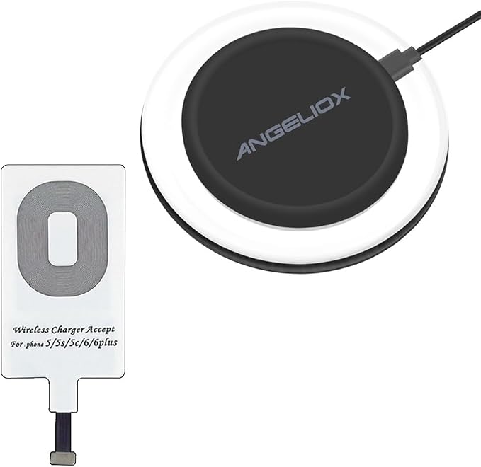 Qi Charger & White Qi Receiver
