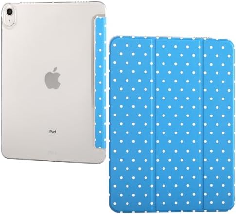 Blue and white dots