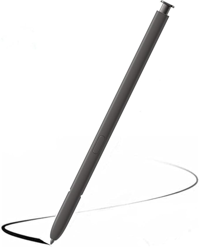S Pen S24 Ultra (with-Bluetooth) Replacement for Samsung Galaxy S24 Ultra 5G Touch Stylus Pen + Replacement Tips/Nibs (Dark Gray)