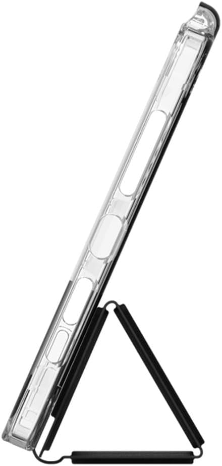 ZAGG Crystal Palace Folio Case for iPad mini 8.3 (A17 Pro) – 6.5ft Drop Protection Graphene Strength Anti-Scratch Case with Movie Stand Slim Design Recycled Content Clear
