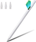 Stylus Pen for iPadfor Apple Pencil Pro 1st/2nd Generation: for 2018-2024 iPad 10/9/8/7/6th iPad Pro 12.9/11/13-inch M4 i-Pad Air 3/4/5/M2 i-Pad Mini 5/6thPalm RejectionTilt SensitivityWhite