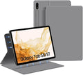 Magnetic Case for Galaxy Tab S8 11 inch 2022 (SM-X700/SM-X706)/S7 2020 (SM-T870/T875) with S-Pen Holder Lightweight and Slim Magnetic Stand Case with Auto Sleep/Wake Grey