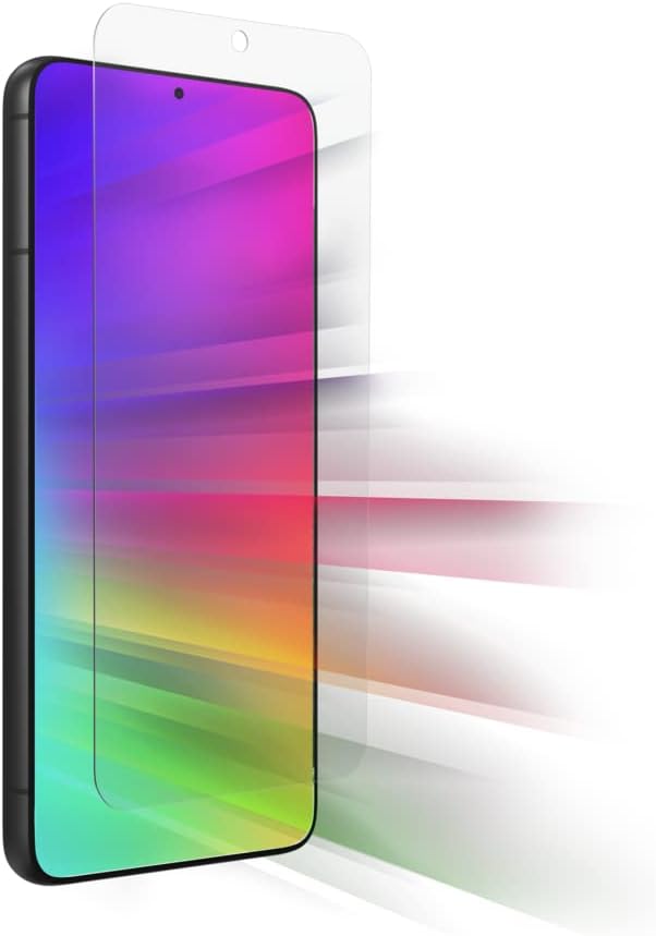 ZAGG InvisibleShield Fusion XTR for Samsung Galaxy S22+ – Flexible Hybrid Screen Protection – with D3O – Blue Light Filter – Ultra Touch Sensitive – Biometric Technology – Super Smooth Surface