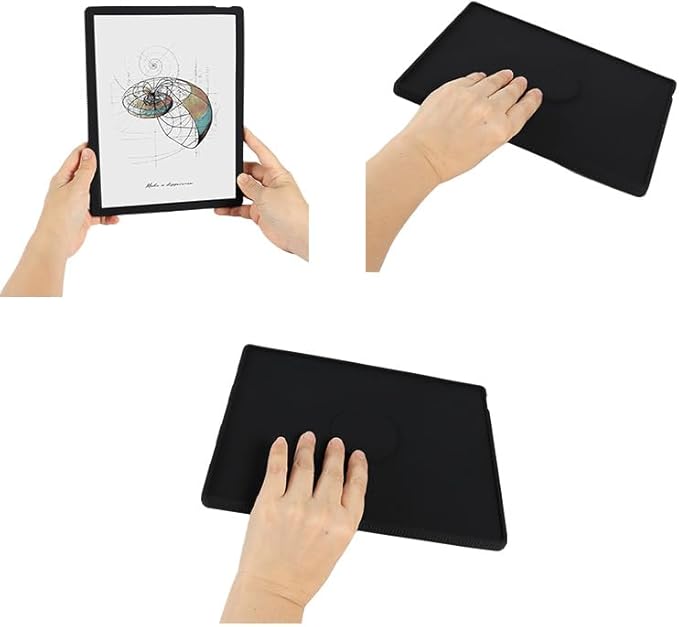 13.3-inch Tablet Protective Case Suitable Fro BOOX Note Max E-Book Reader T13C Silicone Tab X C with Tablet Light and Thin Four Corner Protective e-Paper Book with Pen Slot 360 Degree Rotation