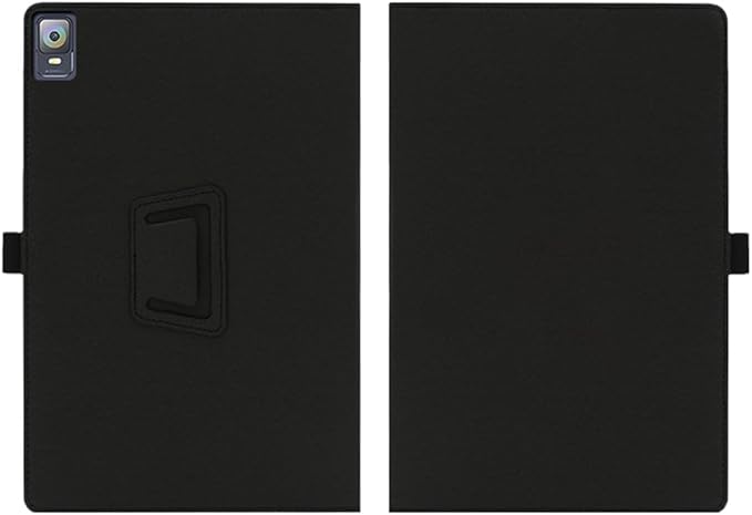 Compatible with XPPen Magic Drawing 12.2-INCH Tablet case Full Coverage Ultra Slim PU Leather Cover Case Folding Stand Cover Protective Tablet Cover with Hand Strap Magnet (Black)