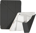Slim Case for iPad Air 11 Inch M4/M3/M2 (2026 8th/2025 7th/2024 6th) 10.9 Inch 5th Gen 2022/4th Generation 2020 with Pencil Holder Multi-Angle Stand Clear Cute Smart Cover Auto Wake-Sleep (Black)