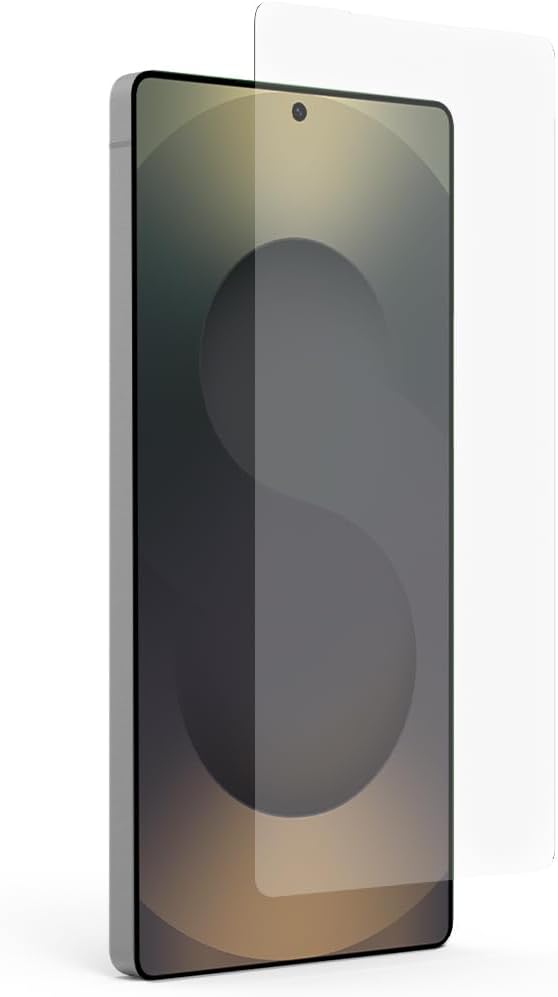 PureGear Maximum Clarity HD Tempered Glass Screen Protector for Samsung Galaxy S25 Ultra (2025) Fingerprint Sensor Compatibility Case Friendly Fit Lifetime Replacement (Self Alignment Installation