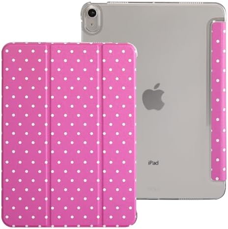 Hot Pink White dots