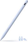 Stylus Pen for ipad 2018-2026 USB-C Fast Charging Pencil Pixel-Perfect Tilt Sensitivity for iPad 11/10/9/8/7/6/A16 iPad mini 7/6/5 iPad Air M4/3/2 11/13/5/4/3 iPad Pro M5/4 13/12.9″/11″ Blue