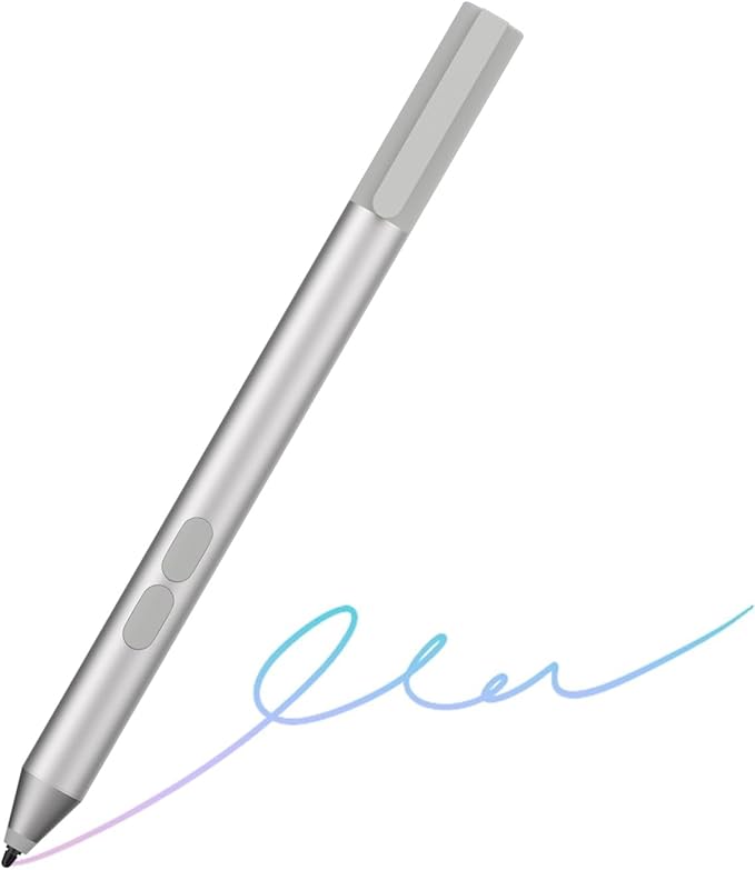 Pen for Surface Pro 11 2500 Working Hours 1024 Pressure Eraser &amp Right-Click Palm Rejection for Surface Pro 11/10/9/8/X/7+/7/6/5/4/3 Surface Go 1-4 Surface Laptop/Studio/Book 1-5 Kobo eRead