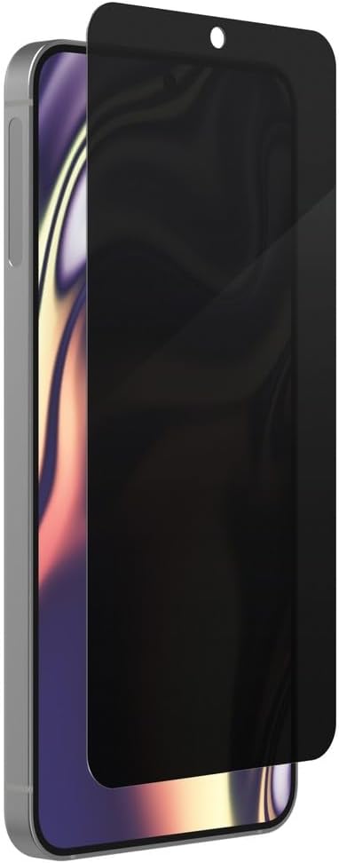 ZAGG Fusion Privacy Anti-Glare Samsung Galaxy S25+ Screen Protector - Flexible Hybrid Polymer Matte Finish 2-Way Privacy Filter Recycled Materials InvisibleShield Easy Application