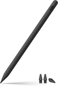Stylus Pen for ipad 2018-2026 USB-C Fast Charging Pencil Pixel-Perfect Tilt Sensitivity for iPad 11/10/9/8/7/6/A16 iPad mini 7/6/5 iPad Air M4/3/2 11/13/5/4/3 iPad Pro M5/4 13/12.9″/11″ Black