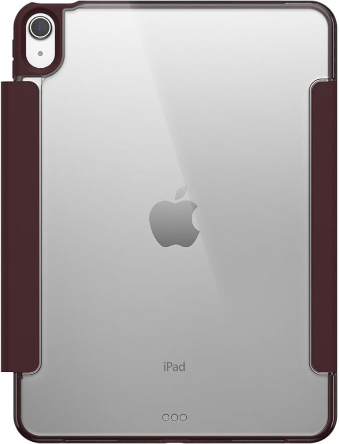 OtterBox - Symmetry Series 360 Case for 11 iPad Air M2/4th/5th Gen - Scratch Resistant Tablet Case with Adjustable Folio Sleek &amp Slim Design (Ripe Burgundy)