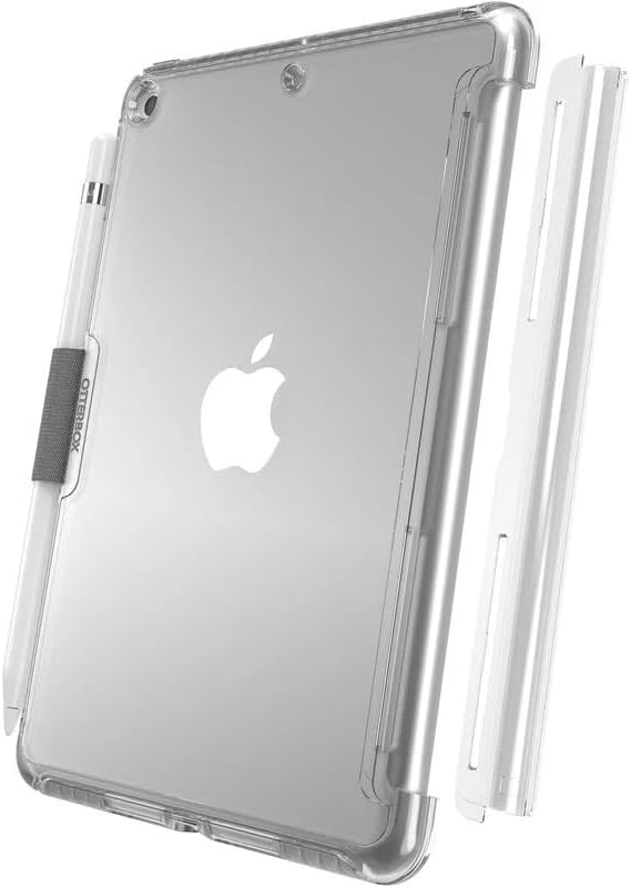 OtterBox - Unlimited Case for iPad 5th &amp 6th Gen - Slim Scratch-Resistant Tablet Case with Built-in Kickstand (Clear)