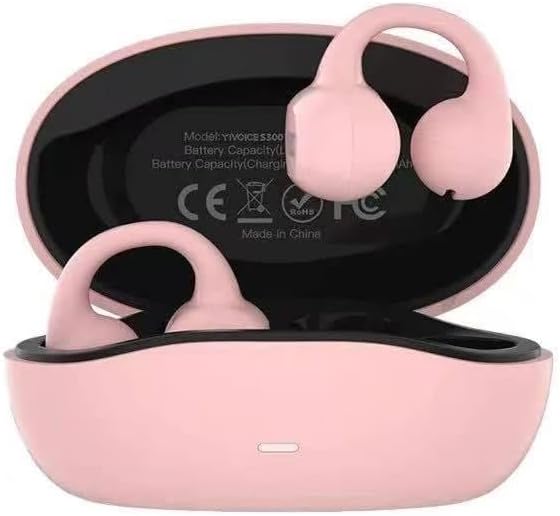 HeadphonesEarbudsEarphonesWireless HeadphonesOpen Ear eabudsBluetooth HeadphonesIPX5 Waterproof48 Hours Long Listening timeLightweight and ExquisiteHD CallGood Sound Quality