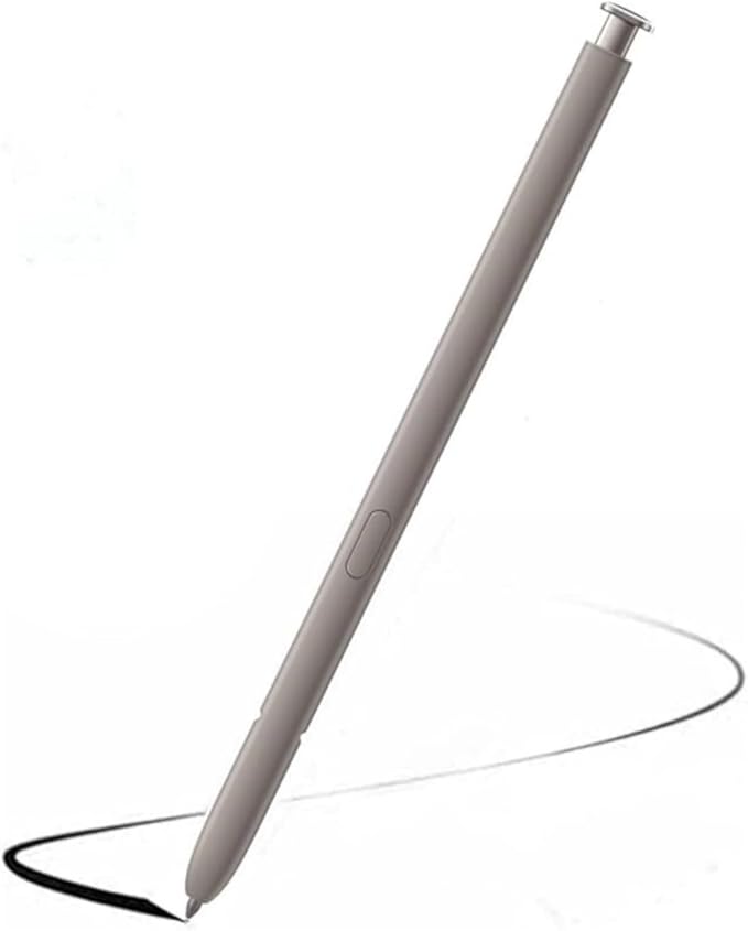 S Pen S24 Ultra (with-Bluetooth) Replacement for Samsung Galaxy S24 Ultra 5G Replacement Tips/Nibs (*Light Gray*)