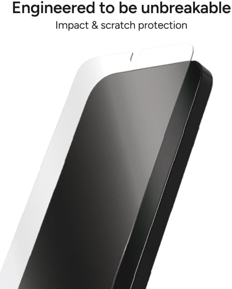 ZAGG Fusion Samsung Galaxy S25 Screen Protector – Unbreakable Hybrid Polymer Fingerprint Scanner Compatible High-Definition Clarity InvisibleShield Easy Installation