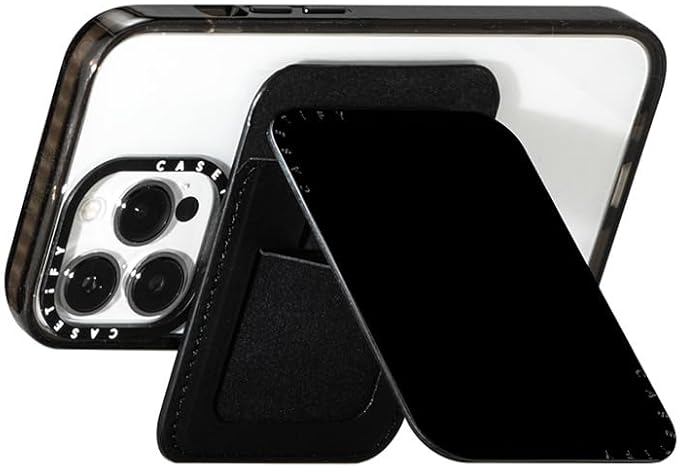 CASETiFY Snappy Card Holder Stand Compatible with Magsafe - Black