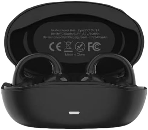 HeadphonesEarbudsEarphonesWireless HeadphonesOpen Ear eabudsBluetooth HeadphonesIPX5 Waterproof48 Hours Long Listening timeLightweight and ExquisiteHD CallGood Sound Quality