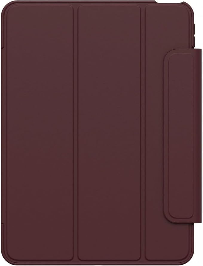 OtterBox - Symmetry Series 360 Case for 11 iPad Air M2/4th/5th Gen - Scratch Resistant Tablet Case with Adjustable Folio Sleek &amp Slim Design (Ripe Burgundy)