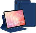 Magnetic Case for Galaxy Tab S11 2025 11 Inch with S-Pen Holder Lightweight and Slim Magnetic Stand Case with Auto Sleep/Wake for Samsung Tab S11 5G SM-X736B/ SM-X730 Blue