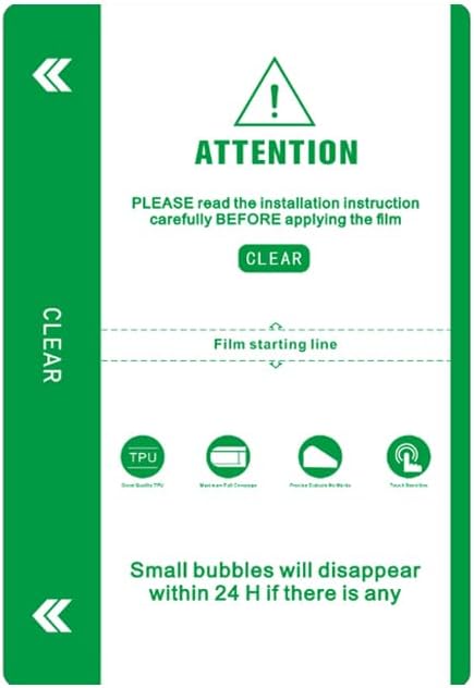 50pieces/ bag 4 Layer 120mm X 180mm TPU HD Matte Privacy Flexible Hydrogel Film Straight Curved Screen Protector Cut Machine Mobile Phone Protective Film (HD Clear)