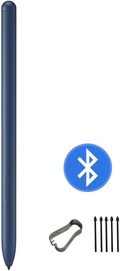 Galaxy Tab S7 S Pen (WithBluetooth) Replacement for Samsung Galaxy Tab S7 I S7+ 5G All Versions Stylus Pen with Tips (Mystic Navy)