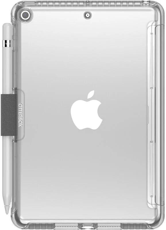 OtterBox - Unlimited Case for iPad 5th &amp 6th Gen - Slim Scratch-Resistant Tablet Case with Built-in Kickstand (Clear)