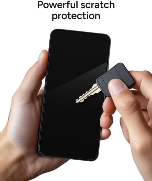 ZAGG Fusion Privacy Anti-Glare Samsung Galaxy S25+ Screen Protector - Flexible Hybrid Polymer Matte Finish 2-Way Privacy Filter Recycled Materials InvisibleShield Easy Application