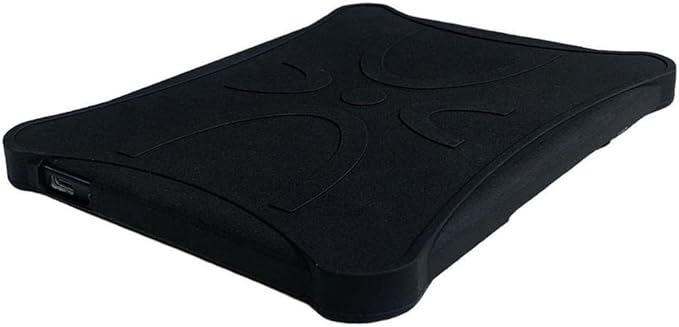 Nook Glowlight 4 Tablet Case - Protective TPU Case Semi-Transparent Cover (Black)
