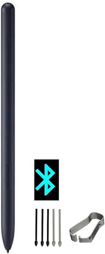 Galaxy Tab S8 Stylus Pen Replacement WithBluetooth for Samsung Galaxy Tab S8/S8+/S8 Ultra 5G All Verisons/Black