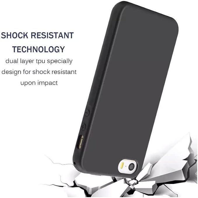 Black Case + Tempered Glass*2