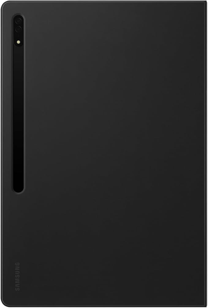 Samsung Galaxy Tab S8 Ultra Case with Touch-Sensitive Screen Protector Magnetic Attachment Storage for S Pen Camera and Port Access Black