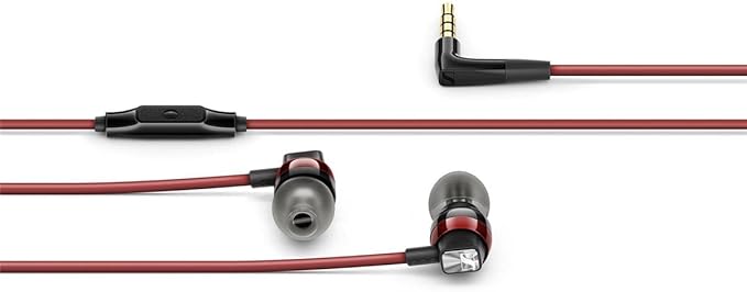 Sennheiser CX 300S In Ear Headphone with One-Button Smart Remote - Red