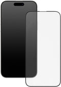RhinoShield 9H Tempered Glass Screen Protector Compatible with iPhone 16 Plus / 15 Plus / 14 Pro Max | Transparency Scratch and Blue Light Resistant 3D Curved Coverage Installation Tool Included