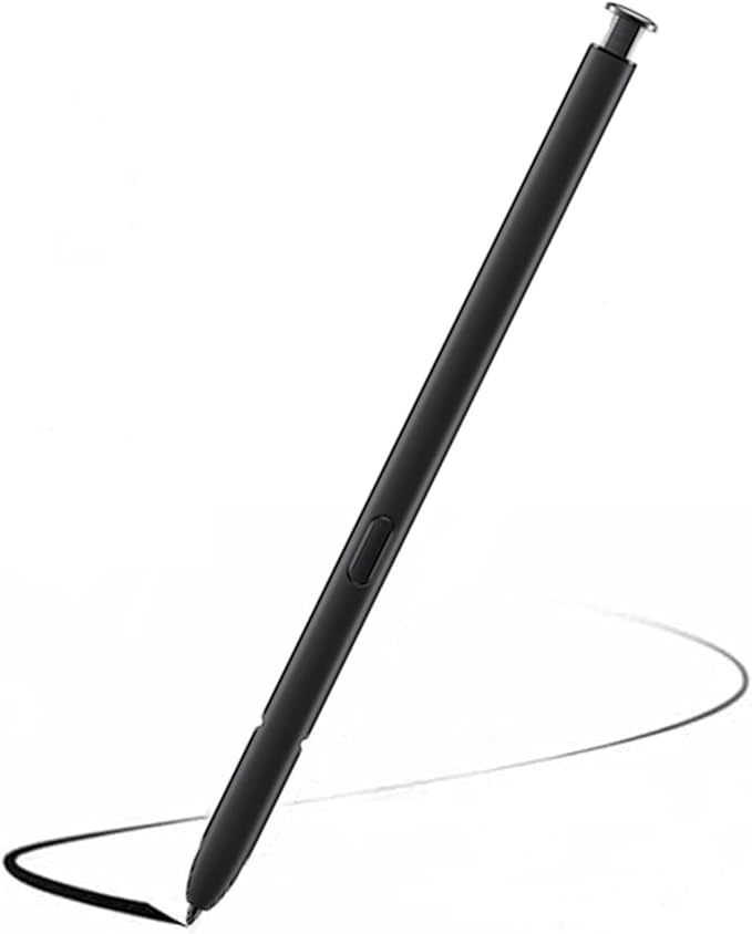 S22 Ultra S Pen (with-Bluetooth) Replacement for Samsung Galaxy S22 Ultra Stylus Pen (4096 Pressure Levels) + Replacement Tips/Nibs (Black)