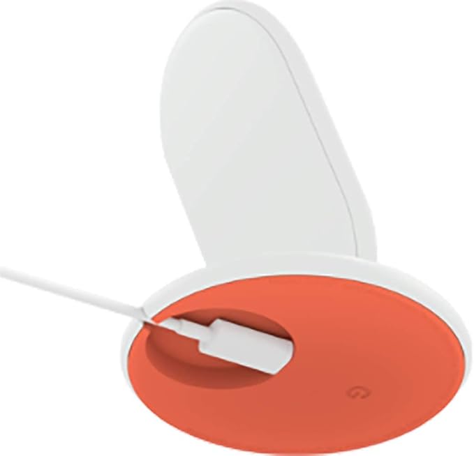 Google Pixel Stand Fast Wireless Charger - For Pixel 5 4 3 Includes 6 Cleaning Wipes - White