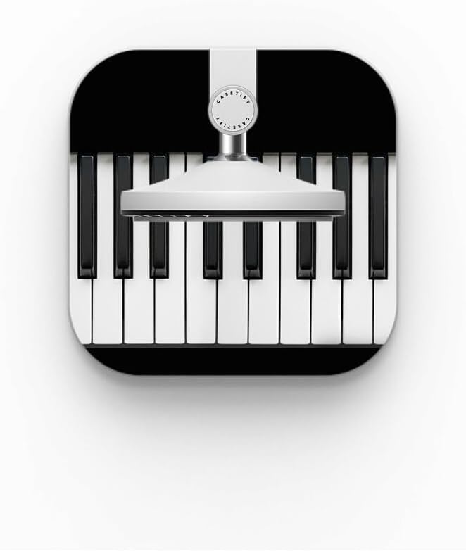 CASETiFY PowerThru 2-in-1 Charging Stand - Piano Keys