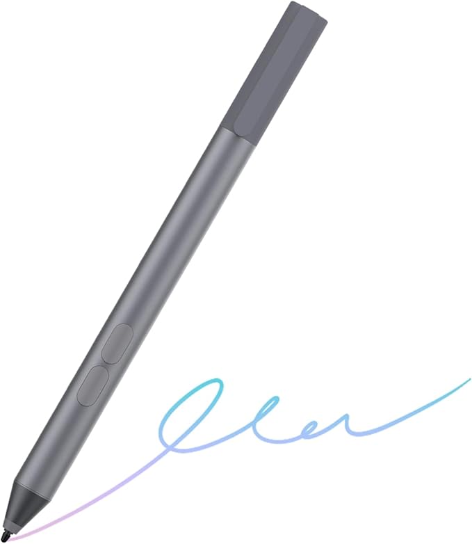 ANYQOO Pen for HP Envy x360 Pavilion x360 Spectre x360 &amp OmniBook MPP Stylus Pencil with Palm Rejection 1024 Pressure 2500H Battery Digital Ink Pen for HP Touchscreen Laptop