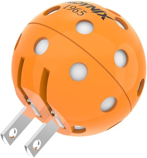 Orange white dot