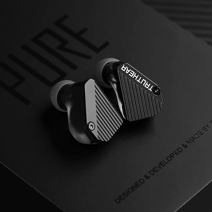 TRUTHEAR Pure 1DD+3BA Hybird Wired in-Ear Earphones 3.5mm Plug 0.78mm 2pin Headphones