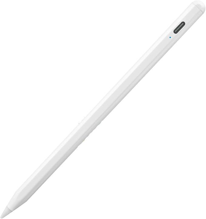 Active Stylus Pencil for Samsung Galaxy Tablet A9 A8 A7New Plastic Point Tip with Precise and Accurate Drawing Pencil Compatible with Samsung Galaxy Tablet A9 A8 A7 Stylus PenWhite