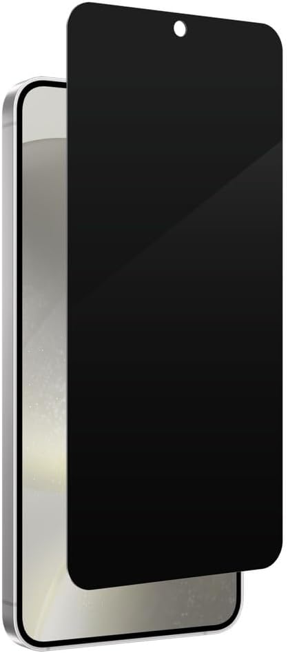 ZAGG InvisibleShield Fusion Privacy Anti-Glare Samsung Galaxy S24 Screen Protector - Hybrid Polymer 2-Way Privacy Filter Matte Finish Scratch Resistant Eco-Friendly